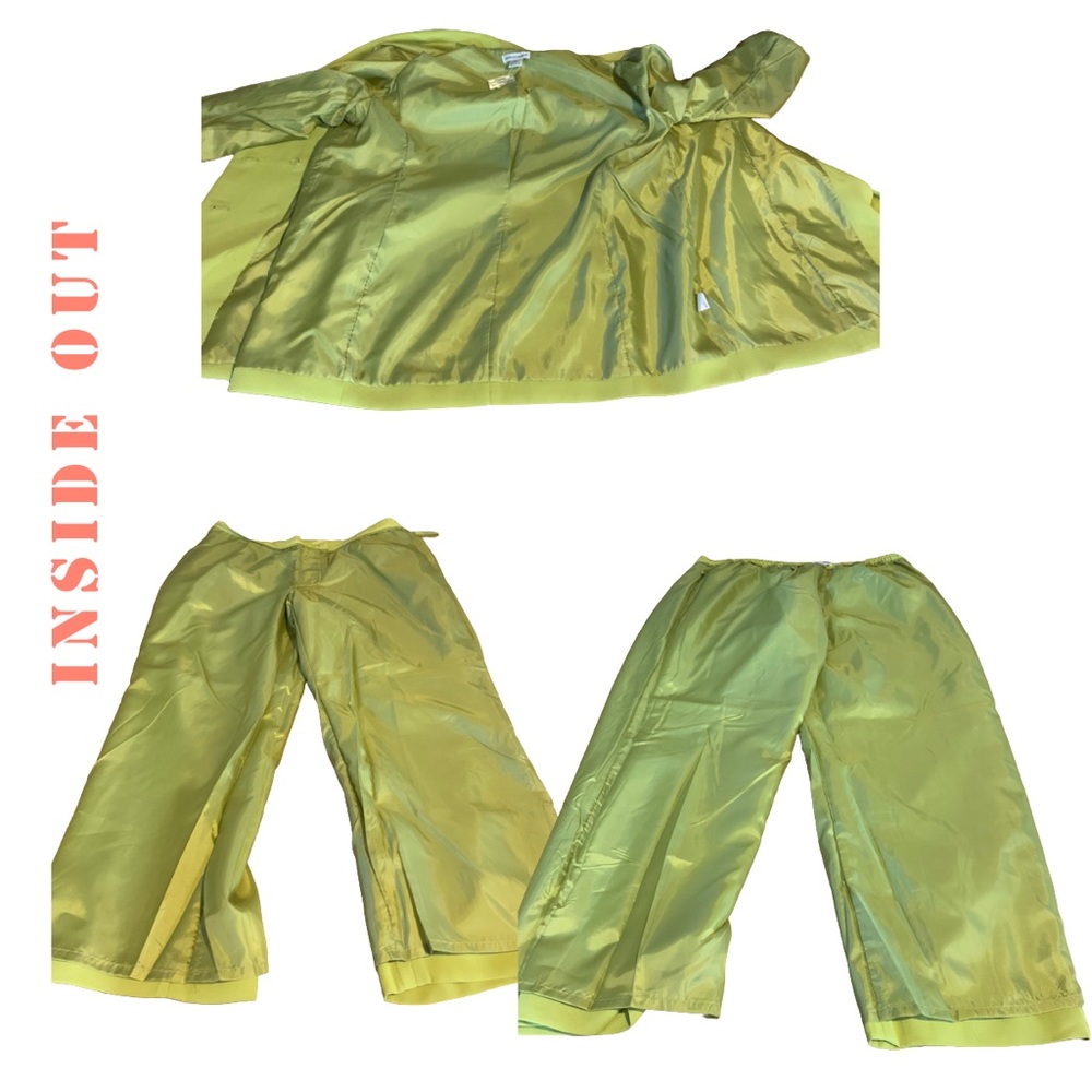 JESSICA LONDON AVOCADO GREEN PANT SUIT (16) - Picture 10 of 13